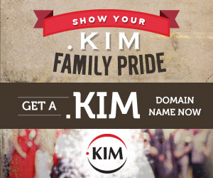 .KIM Family Pride. Get a .kim domain name now!